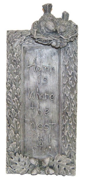 Large Plaques for Sale - Home Is Where the Nest Is Plaque